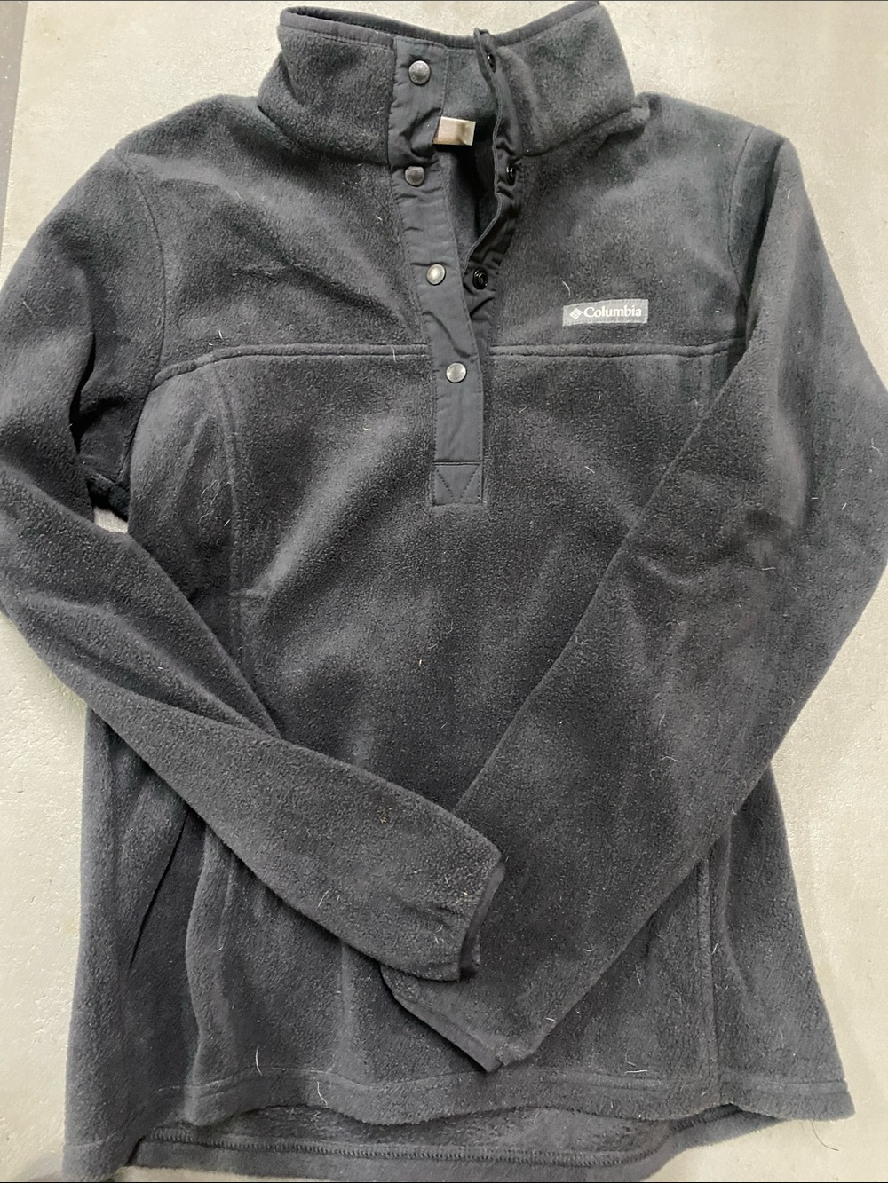Columbia Black Fleece Pullover